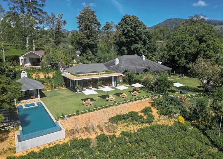 Aerial view, Stafford Bungalow
