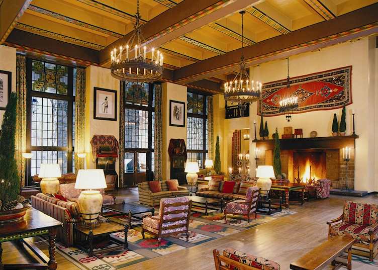 Lounge area, The Ahwahnee