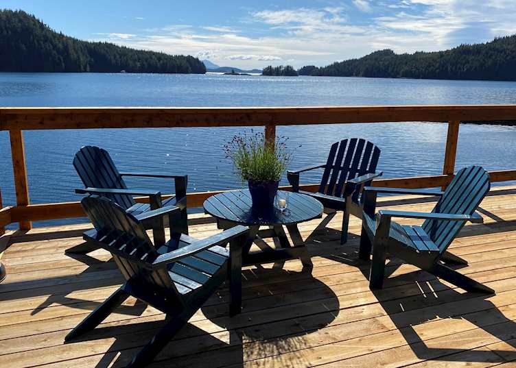 View from Berry Island Wilderness Lodge