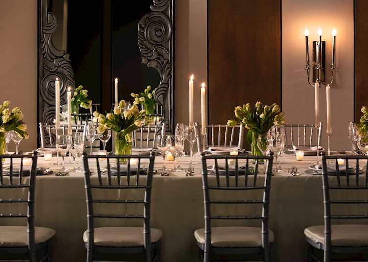  Leaders rehearsal dinner set up