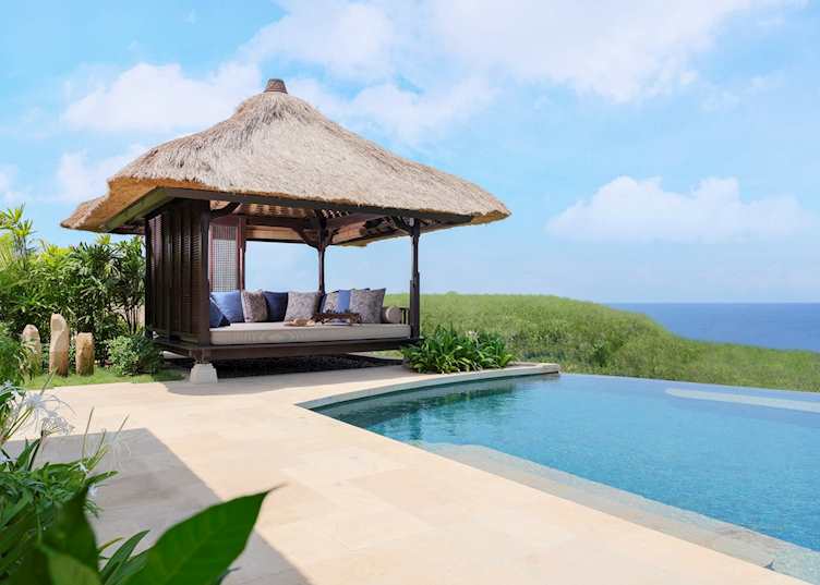 Outdoor gazebo, Raffles Bali