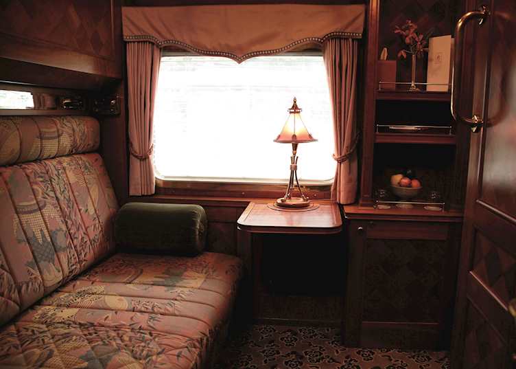 Pullman cabin on the Eastern & Oriental Express 