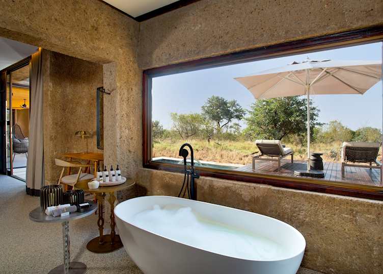 Amber Presidential suite, Sabi Sabi - Earth Lodge