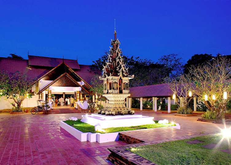 Plaza area at the Legend Boutique Resort