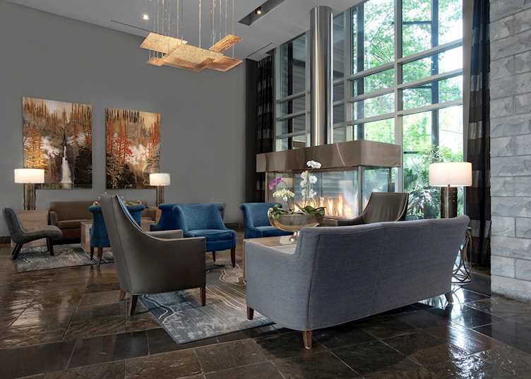 Lobby, Parkside Hotel, Victoria