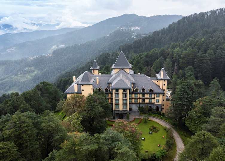 Aerial view of The Oberoi Wildflower Hall