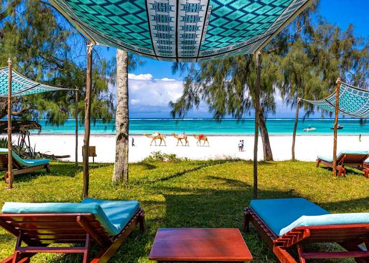 Views of Diani Beach, Nomad Beach Resort
