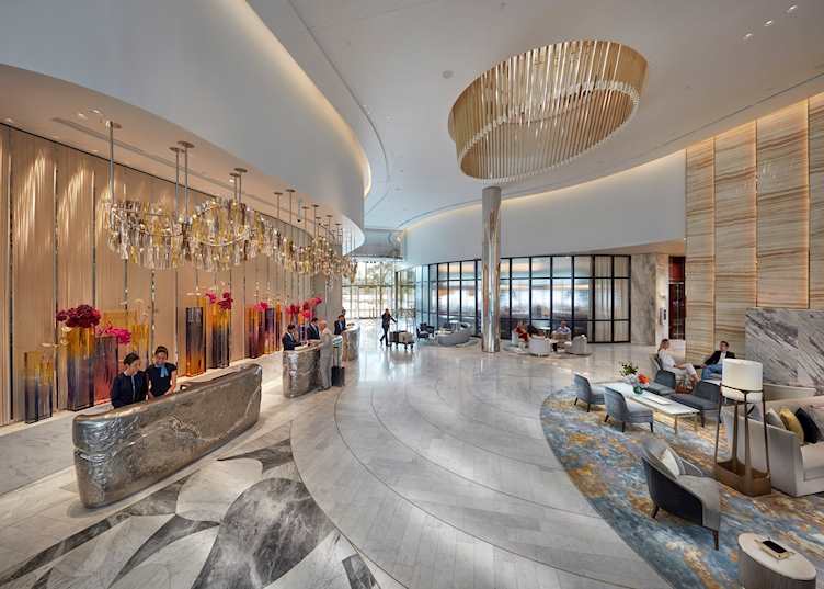 Hotel Lobby, Crown Towers Sydney