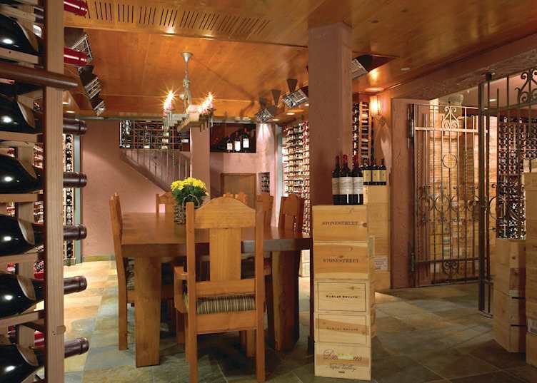 Post Hotel wine cellar