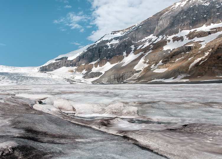 Athabasca Glacier up close
