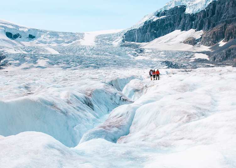 Athabasca Glacier walk