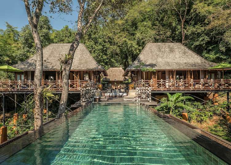 Four Seasons Tented Camp - pool area