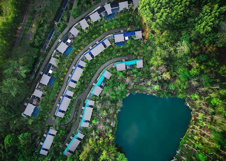 Intercontinental Khao Yai from above