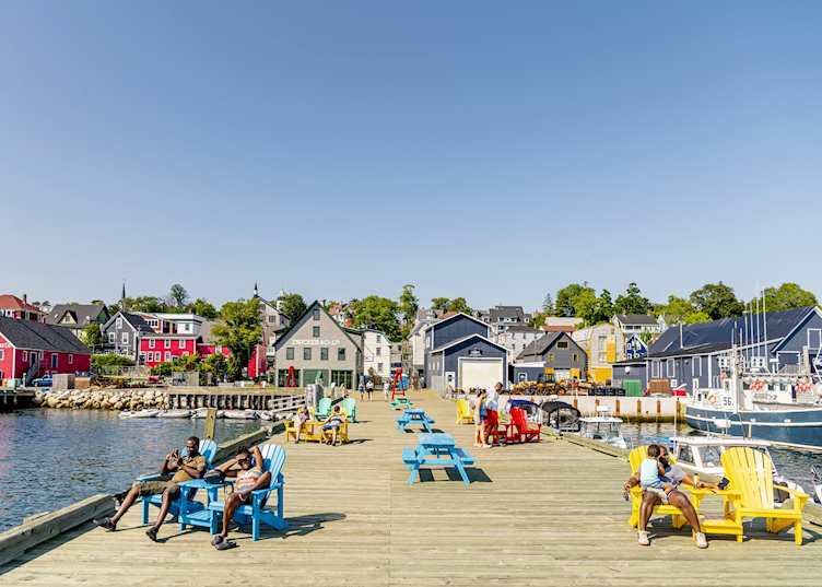Lunenburg waterfront, Nova Scotia