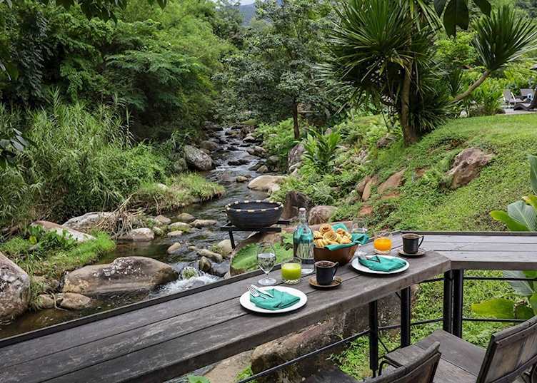 River Terrace Breakfast, Nam Kat Yorla Pa Resort