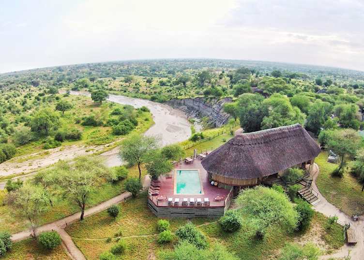 Aerial View, Tarangire River Camp 