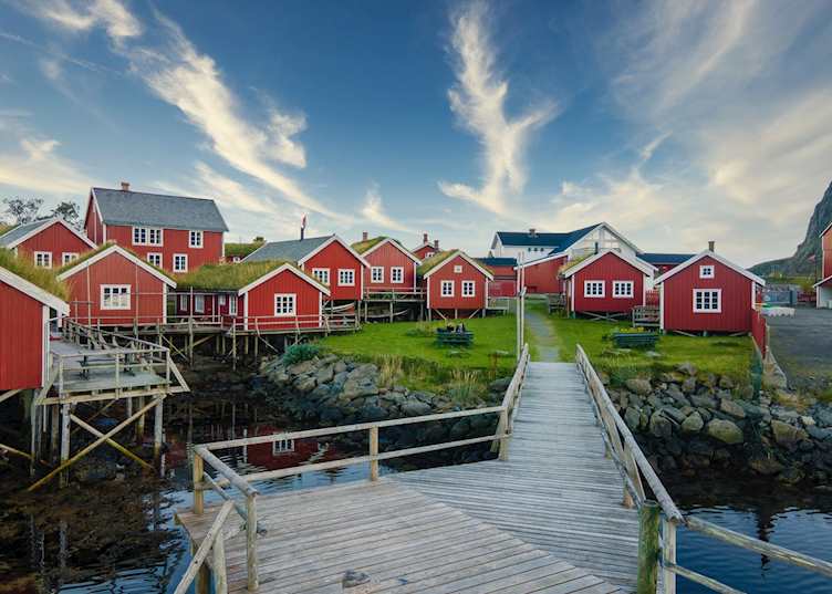 Exterior, Reine Rorbuer (credit: Christer Olsen)