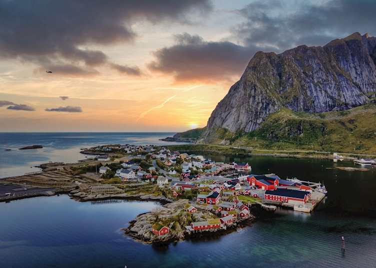 Aerial View, Reine Rorbuer (credit: Christer Olsen)