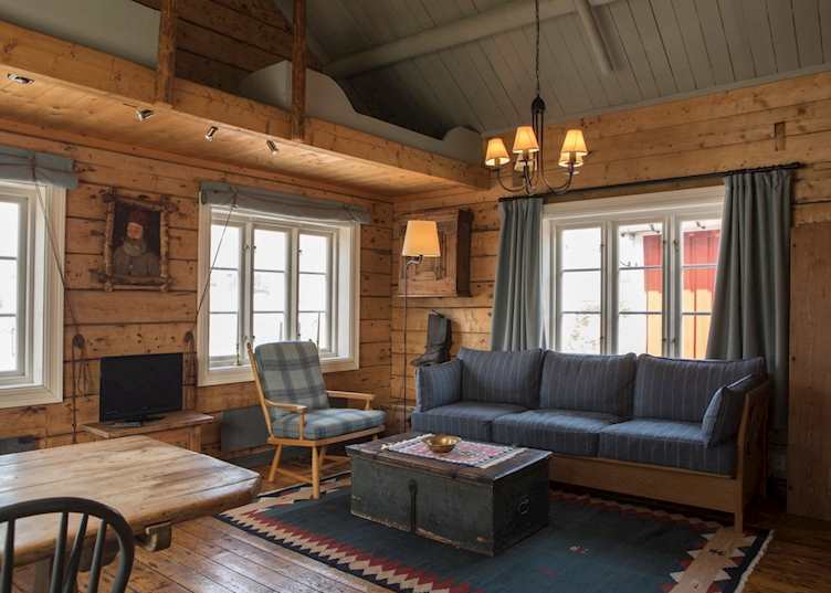 Cabin interior, Reine Rorbuer