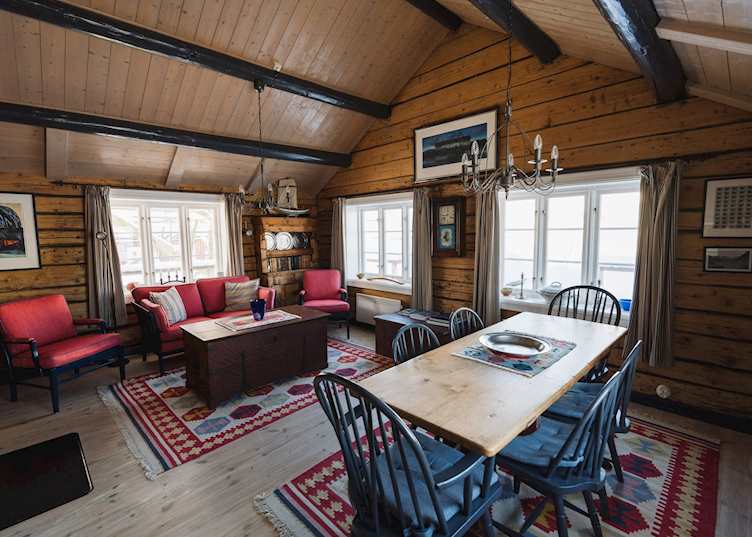 Cabin interior, Reine Rorbuer (credit: Christer Ådahl)
