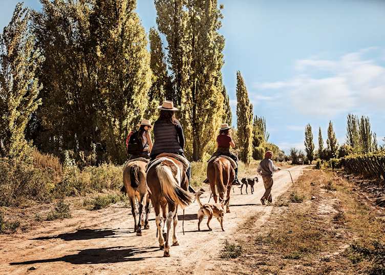 Horse riding, Awasi Mendoza