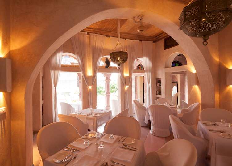 Baradari, the fine dining restaurant at RAAS Jodhpur