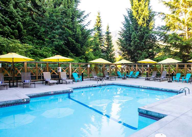 Swimming pool at Delta Hotels by Marriott Whistler Village Suites