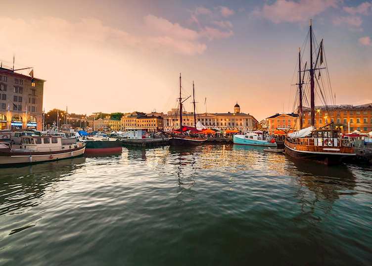 Helsinki port, Finland