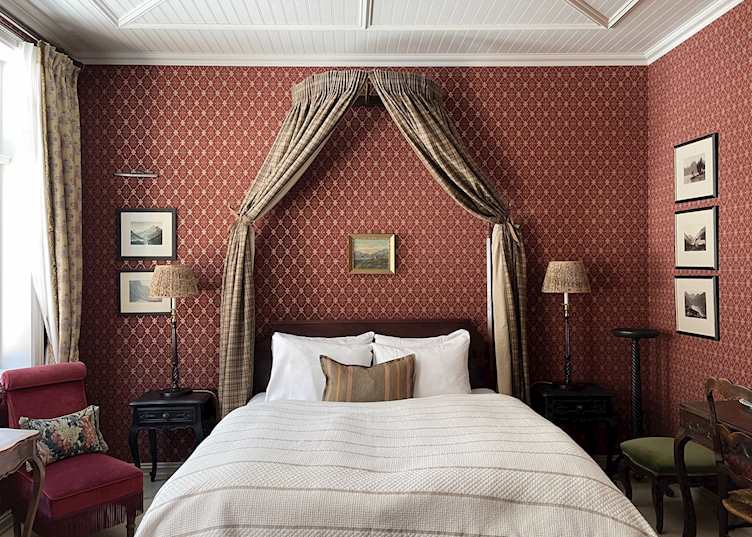 Bedroom, Hotel Union Øye
