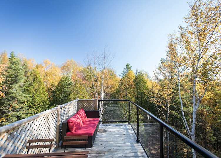 Mashk terrace, Repere Boreal, Les Éboulements