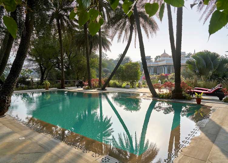 Poolside at Dev Shree