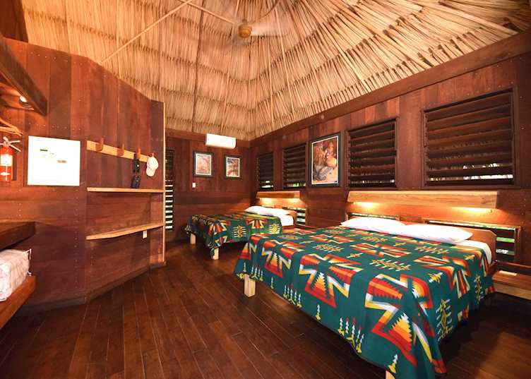 Garden view room, Lamanai Outpost Lodge