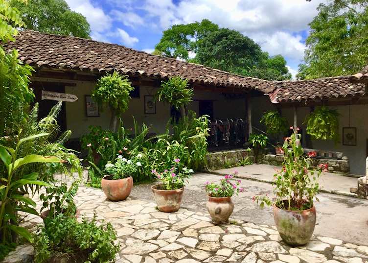Patio, Hacienda San Lucas