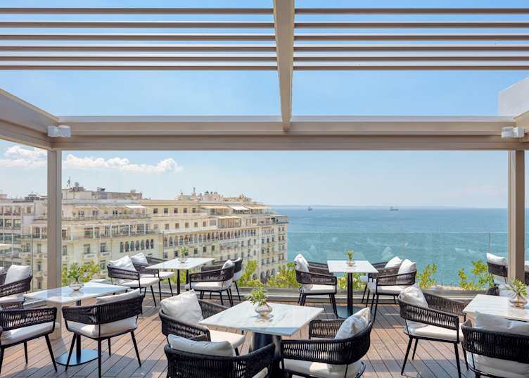 Rooftop Restaurant, Electra Palace Thessaloniki, Thessaloniki, Greece