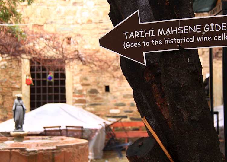 The area around Şirince is known for its wine production