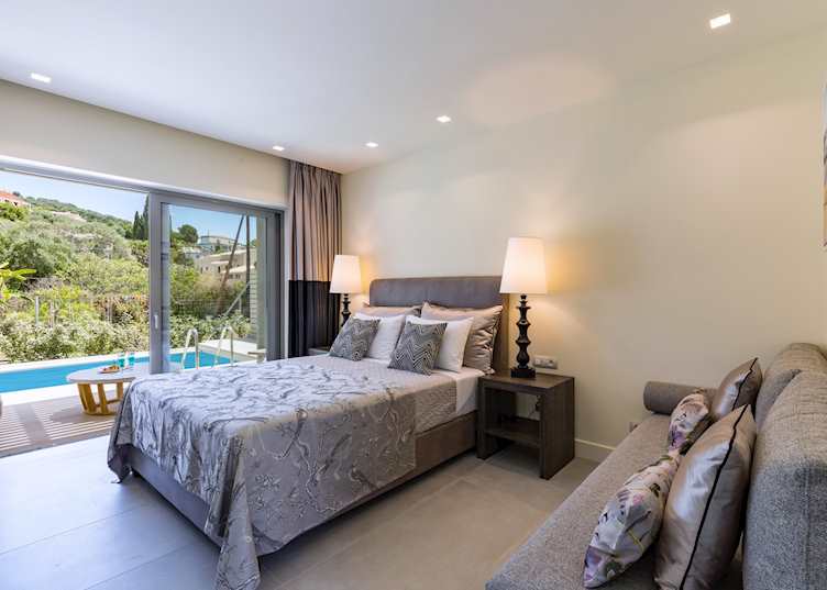 Private Heated Pool Suite, Rodostamo Hotel & Spa, Corfu, Greece