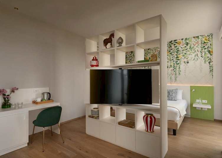 Bedroom at Hotel Olivi