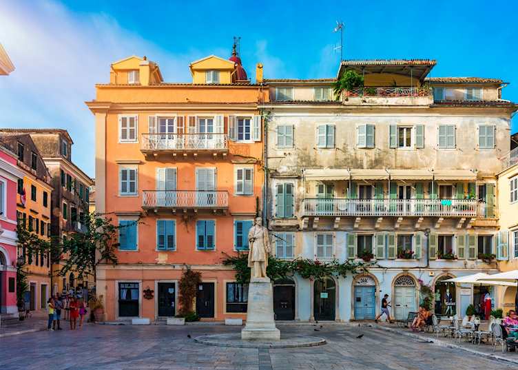 Old Town, Corfu, Greece