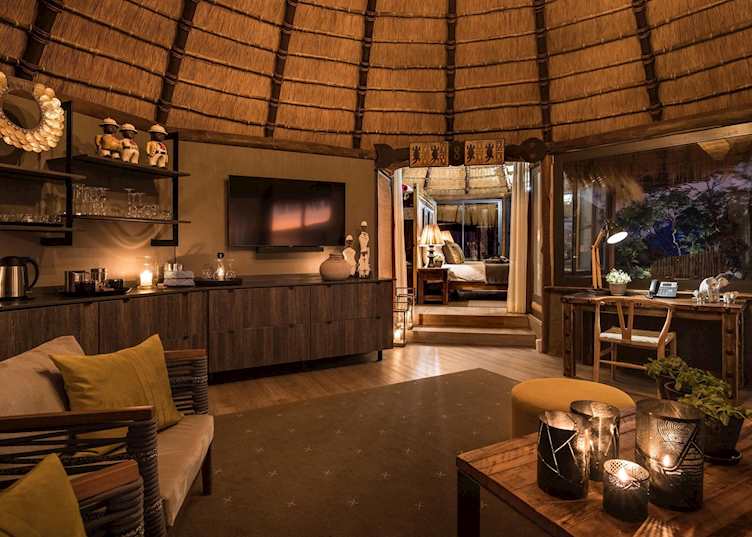 Suite lounge, Mowani Mountain Camp