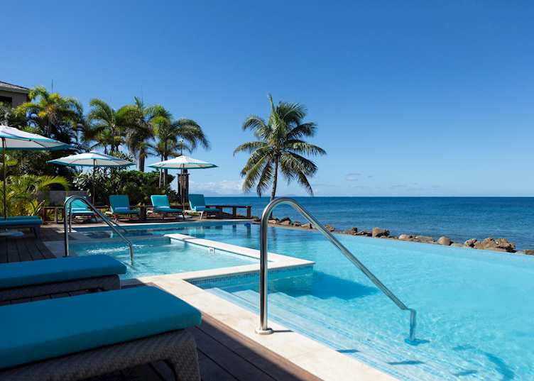 Adults only pool, Curtain Bluff
