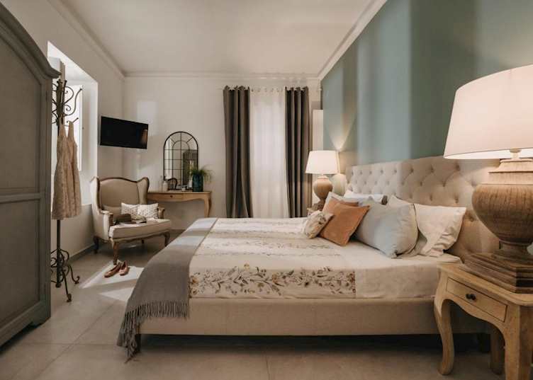 Bedroom at Palazzo Natoli 