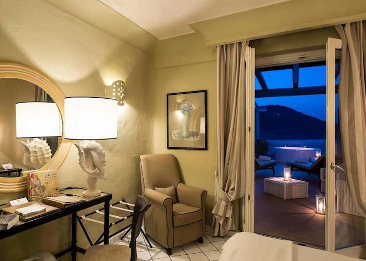 Room with view at Therasia Resort Sea & Spa