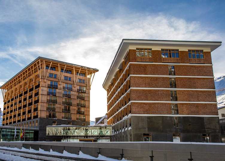 Radisson Exterior Winter, Andermatt