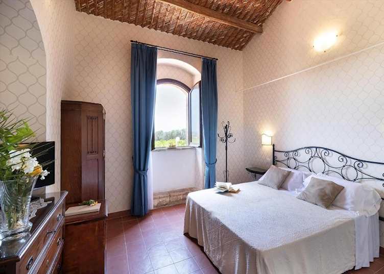 Bedroom at Villa Favorita, Noto