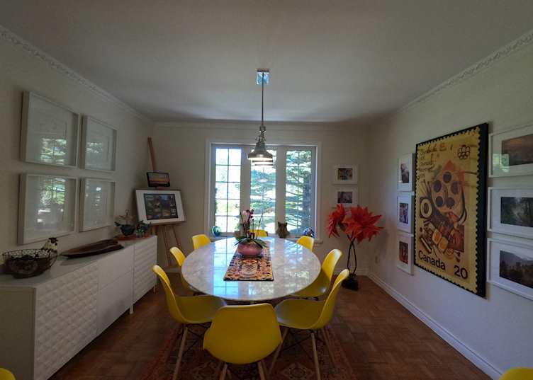 Dining room, The Orange Bicycle, Tobermory