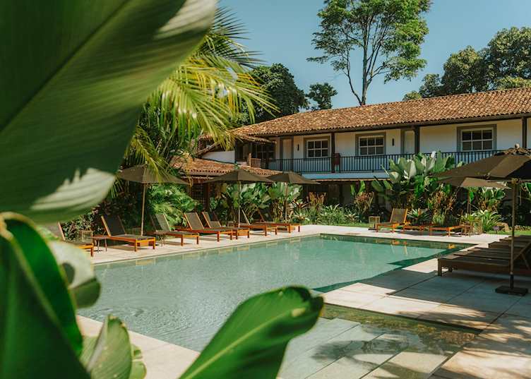 Swimming pool, Pousada Literária