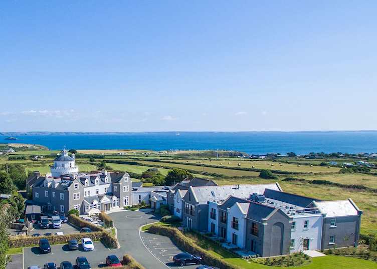 Aerial View, Twr y Felin Hotel 