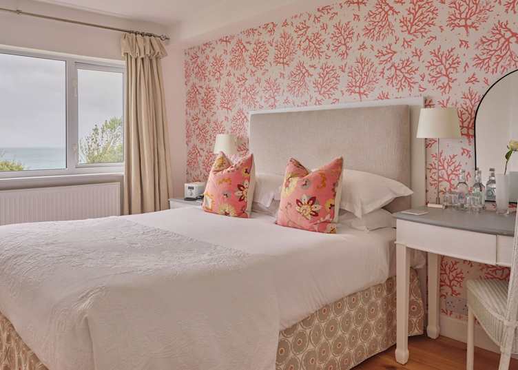 Bedroom, Boskerris Hotel