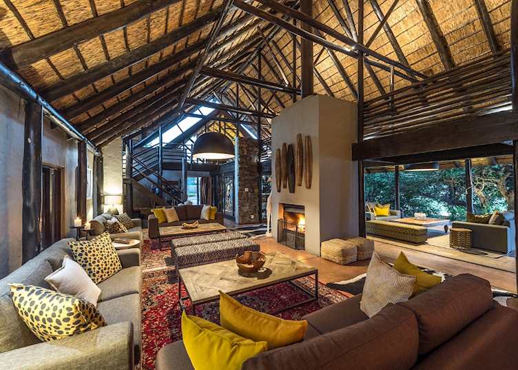 Kariega River Lodge, reception area