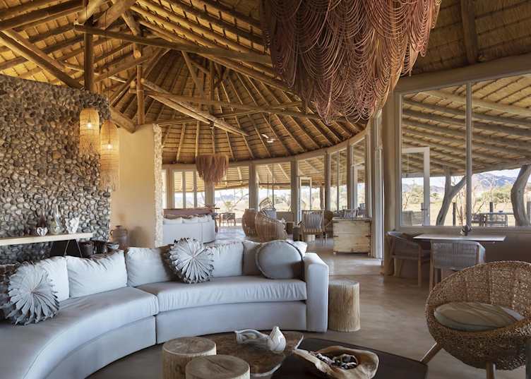 Lounge area, Little Kulala